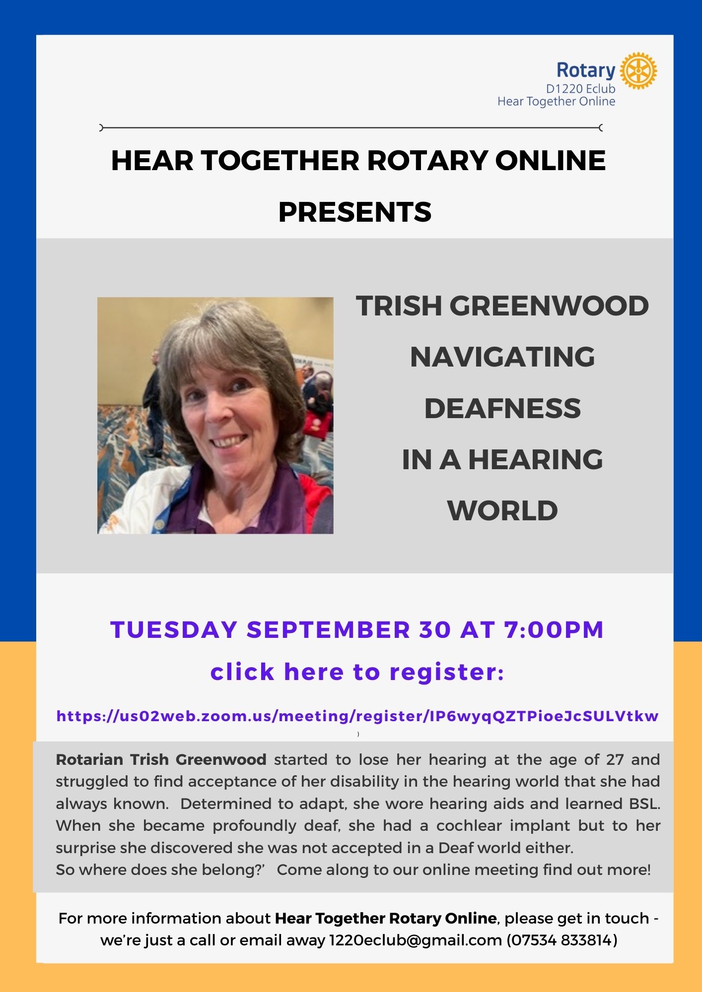 Navigating Deafness in a Hearing World by Trish Greenwood